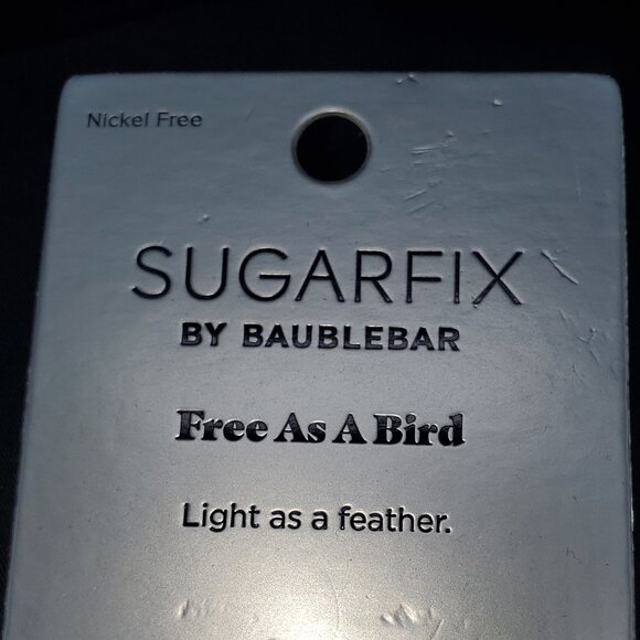 NWT Sugarfix by Baublebar ‘Free as a Bird’ parrot earrings - Picture 3 of 5